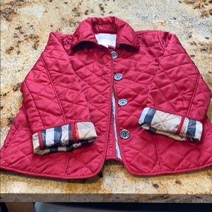 Little girls Burberry Jacket